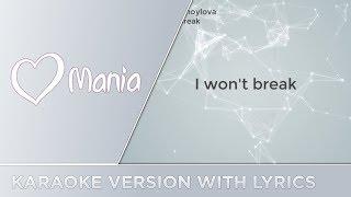 Yuliya Samoylova - I Won't Break (Russia) // Karaoke Version // ESC Mania