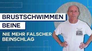 Brustschwimmen Beine: Nie mehr falscher Beinschlag!