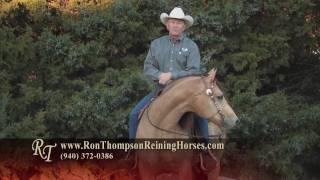 Ron Thompson Reining Horses RFD-TV Commercial