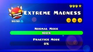 Усложнил Stereo Madness до сложности Extreme Demon | Geometry Dash |