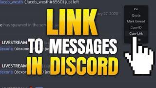 Copy/Share Link/URL to Discord Messages/Posts