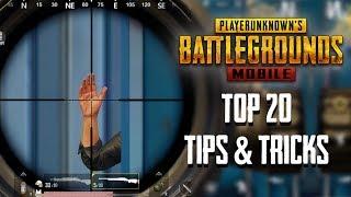 Top 20 Tips & Tricks in PUBG Mobile | Ultimate Guide To Become a Pro