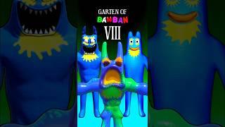 Garten Of Banban 8 - Flumbo all Transformations #shorts #shortvideo #gartenofbanban