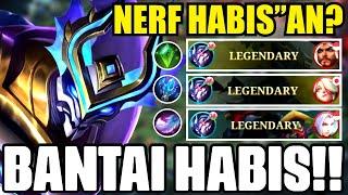 GODLY ZHASK CARRY TEAM SOLO RANK MYTHIC GAMEPLAY BEST BUILD TERSAKIT TOP GLOBAL 2022 - MOBILE LEGEND