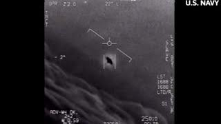 Watch the Pentagon's three declassified UFO videos taken by U.S. Navy pilots