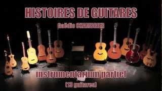 13 guitars on stage "HISTOIRES DE GUITARES" Gaëdic CHAMBRIER