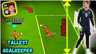 TALLEST GOALKEEPER EFOOTBALL 2024 | Better Than All Goalkeepers..! | Efootball 2024 Mobile