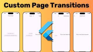 Smooth Flutter Page Transitions: Master PageRouteBuilder Animation!