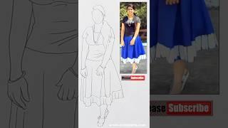 girl sketch #shorts#viral#youtubeshorts#trendi#shortvideo#youtube#ytshorts#drawing#art#draw#painting