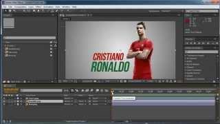 After Effects для начинающих, 1 урок начало