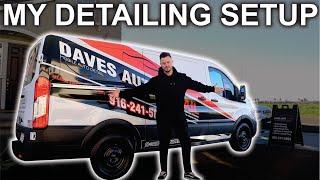 My Mobile Detailing Van Set Up and Full Equipment Cost - Daves Auto Detail