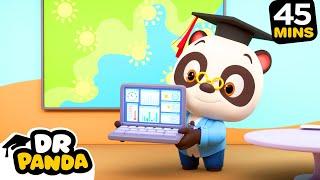  ️ Weather Reporter Panda: Forecast Fun + More! | NEW COMPILATION | Dr. Panda