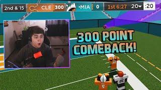 THE 300 POINT COMEBACK! (Football Fusion 2 Funny Moments)