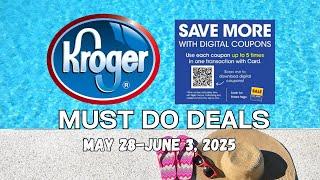 *FREEBIE* Kroger MUST DO Deals for 5/28-6/3 | 5x Digital Coupon Sale, 5x Weekly Digitals, & MORE