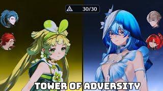 4* wep Xiangli Yao w/ Shorekeeper & Jiyan w/ Verina - Tower of Adversity 30/30 | Wuthering Waves 1.3