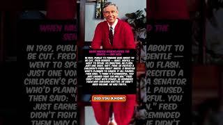When Mister Rogers Faced the Senate — and Won #celebrity #hollywood
