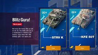 WoT Blitz Update: Guru searching old Maps playing Tanks Kpz 50t and Strv K! - WoT Blitz LIVE Stream