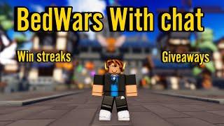 BEDWARS WITH SUBS!(giveaways!)