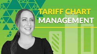 Tariff Chart Management - NewBook Training