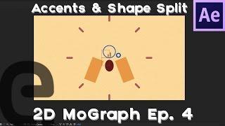 After Effects: Basic 2D Motion Graphics Tutorial | Episode 4 (Shape Split and Accents)