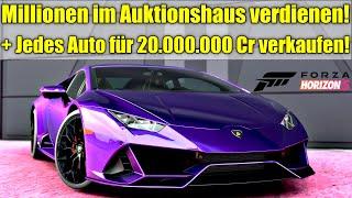 Forza Horizon 5 - So verdienst du Millionen im Auktionshaus + jedes Auto für 20 Millionen verkaufen!