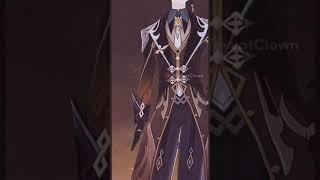 Looking good with this hair (Zhongli) | Genshin Impact #shorts