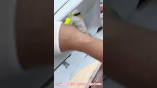 How to make seamless pockets? #machine #sewing #apparelmanufacturing #factory
