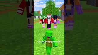 Papa saves JJ from Aphmau and JJ Sister  - Funny Maizen Minecraft Animation #funny #animation