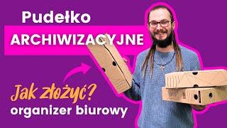 Jak złożyć opakowanie archiwizacyjne?  #KARTONowe rady