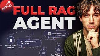 N8N Tutorial: Creating a RAG Agent in n8n for Beginners! (Full Guide)