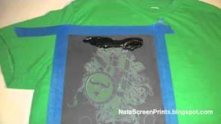 Part 7 - AWESOME 2 COLOR SCREEN PRINTING AT HOME!