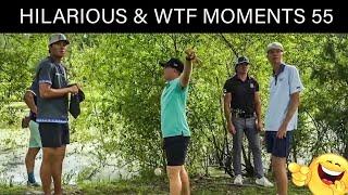 HILARIOUS AND "WTF" MOMENTS IN DISC GOLF COVERAGE - PART 55