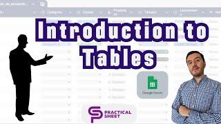 Introduction to Tables in Google Sheets