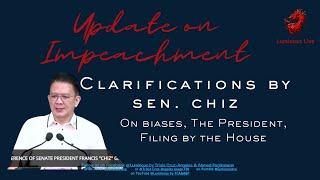Impeachment Update Clarifications by SP Chiz