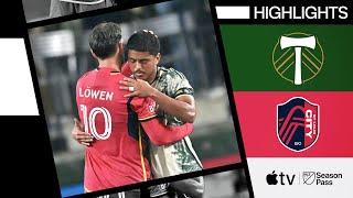 Portland Timbers vs. St. Louis CITY SC | 8 Goal Thriller! | Full Match Highlights | August 24, 2024