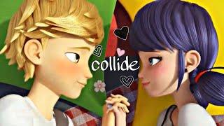 Miraculous Ladybug | Collide - Justin skye { Adrienatte } AMV