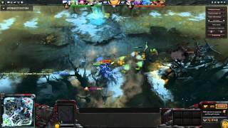 Dota 2. Батл: Invoker VS Centaur + Sniper.