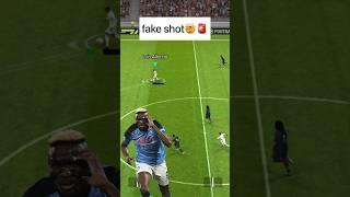 1 FAKE SHOT is all it takes fall in love with me || #efootball #shorts  #efootball2023mobile