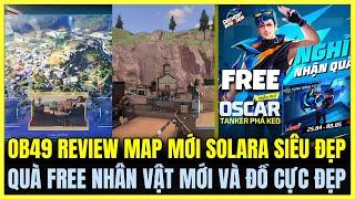 Free Fire | OB49 REVIEW MAP MỚI SOLARA SIÊU ĐẸP, QUÀ FREE SỰ KIỆN MỚI NHÂN VẬT VÀ GÓI ĐỒ CỰC ĐẸP