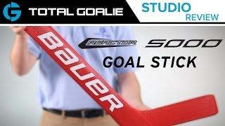 Bauer Reactor 5000 Wood Goalie Stick // Studio Review