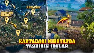 ZAVAGA CHIQISH UCHUN SIRLI JOYLAR/GAME FANAT UCHUN CHELLENJ