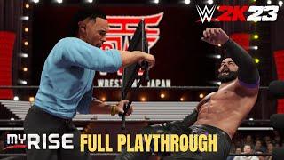 WWE 2K23 MyRISE FULL CAREER PLATHROUGH