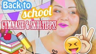  Back to school 2014 | Gymnasie & skoltips 