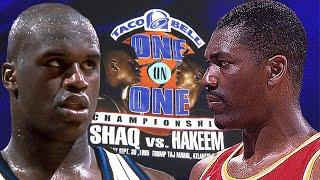 Shaq vs. Hakeem: The Epic 1-on-1 Match That Was Canceled Last Minute