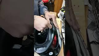 How to fit SMART HJC 21B into HJC i71 Helmet - Bikerswear