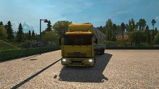 [Euro Truck Simulator 2] Обзор мода КамАЗ 5460