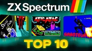 Top 10 Best 2D Arcade Adventure Games for the ZX Spectrum