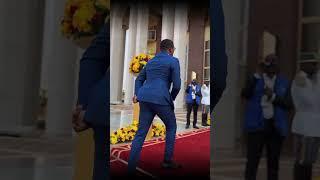 L’arrivée de Samuel Eto’o au palais de l’unité