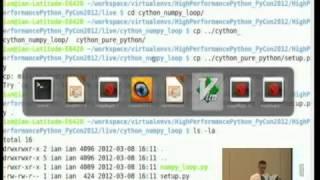 Pycon US 2012 - High Performance Python I