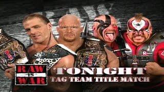 Stone Cold & HBK Shawn Michaels Vs The Legion Of Doom WWF Tag Team Championship